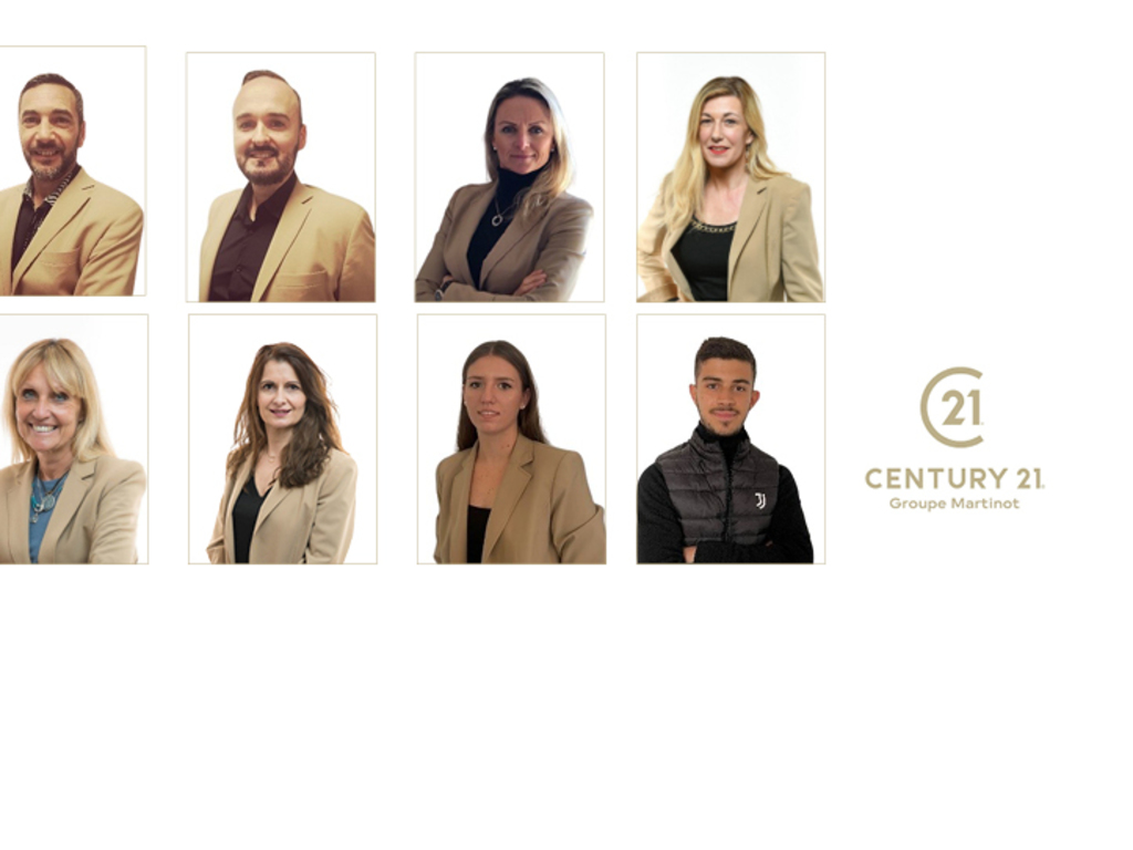 l'équipe de l'agence Martinot Immobilier